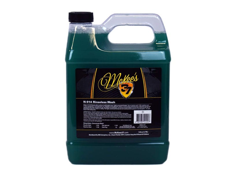 مغسلة مكيس 37 - N-914 بدون شطف V2 | غسيل سيارات سريع وسهل بدون شطف، صابون سيارات قوي، آمن لجميع التشطيبات، لا حاجة إلى خرطوم (128 أونصة)